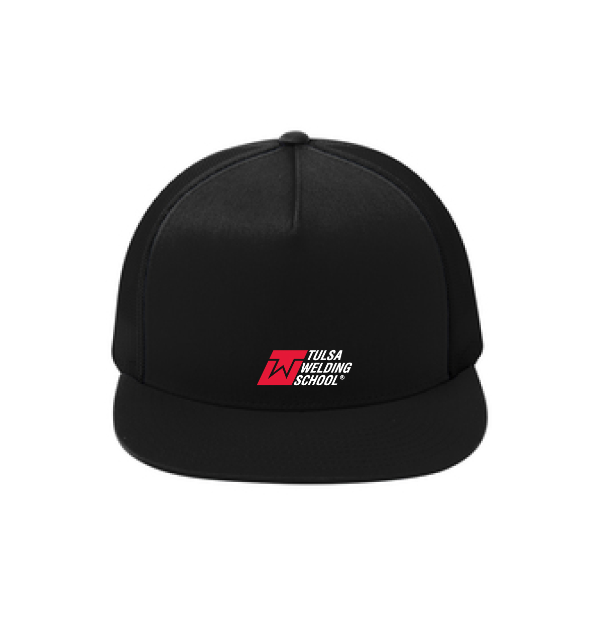 Picture of TWS Yupoong® 5-Panel Classic Trucker Mesh Back Cap - Flat Bill